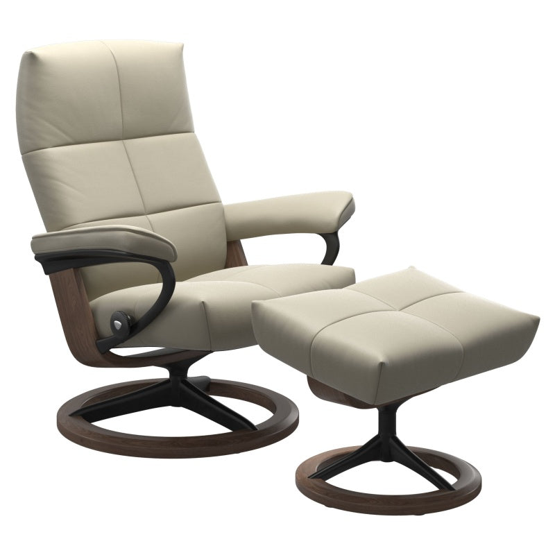 Stressless David Chair With Signature Base - Small - Noblesse Leather