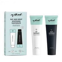 My white secret Duopack af dag og nat tandpasta - 50 ml