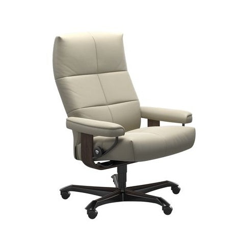 Stressless David Office Chair - Paloma Leather