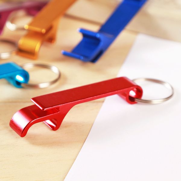 2in1 pocket key chain aluminum alloy beer bottle opener claw bar small beverage keychain ring beer opener keychain dh5318