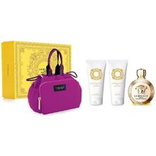 Versace Eros women gift set EDP 100 ml, body lotion 100 ml, shower gel 100 ml and handbag - 100 ml