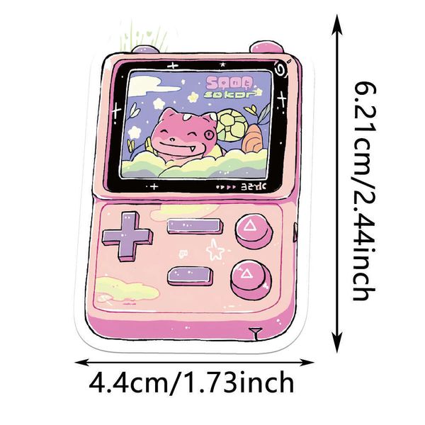 50 cartoon baby game console DIY suitcase laptop water cup guitar scooter stickers