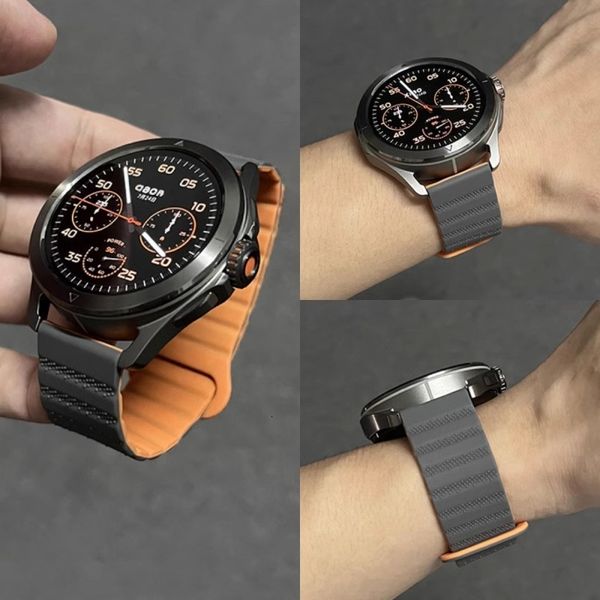 ZZ for Suitable Xiaomi wat4 Sport watch strap wat3-s2 smart S1pro silicone magnetic loop