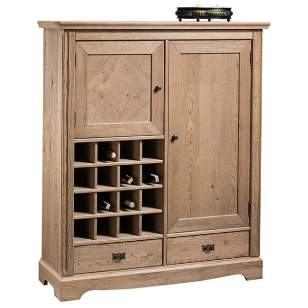 Wood Bros Henley Wine Rack - Antique Oak