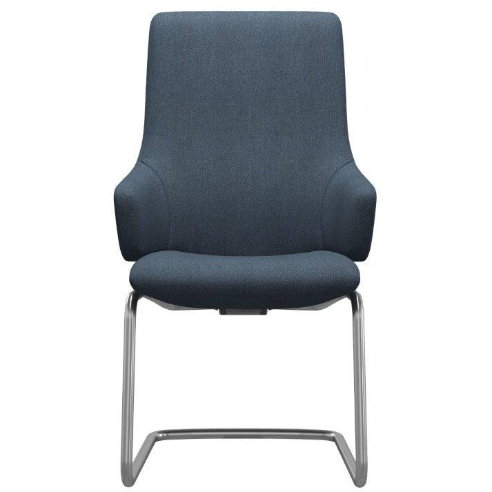 Stressless Laurel High Back D400 Dining Chair With Arms - Fabric