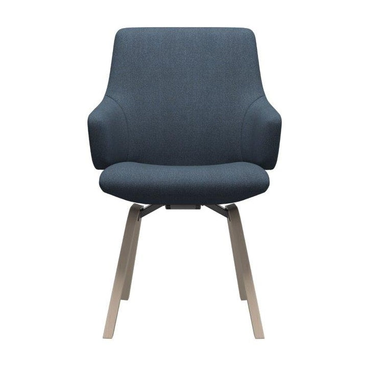 Stressless Laurel Low Back D200 Dining Chair With Arms - Paloma Leather