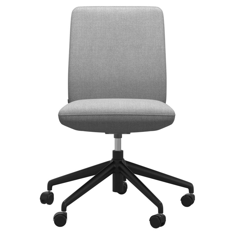 Stressless Vanilla Low Back Home Office Chair - Batick Leather