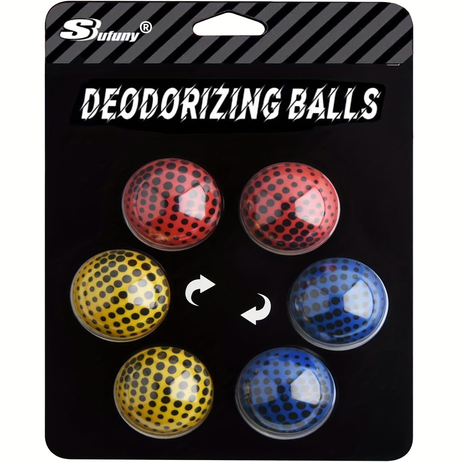 TEMU Shoe Odor Eliminator Ball -sneaker Deodorizers Balls Car Air Fresheners Odor For Shoes, Gym Bags, Closet And Locker 6pcs