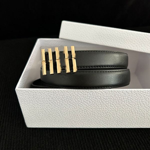 Gold buckle letter belt decorative dress jeans black belt women&#039;s accessories