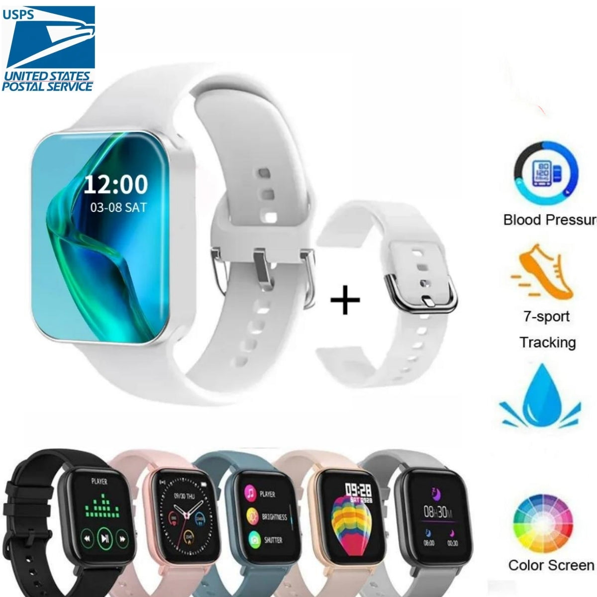 Smart Watch series 10 smartwatch Ultra 2 49mm Series 9 45mm fashion watch Men&#039;s Watch iWatch Sport Watch Wireless Charging Strap Box Protective