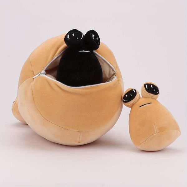 3Pcs Hot Game Figure Plush My Pet Alien Set Mother With Baby Pou Plushies Stuffed Dolls Toys Kids Birthday Gifts