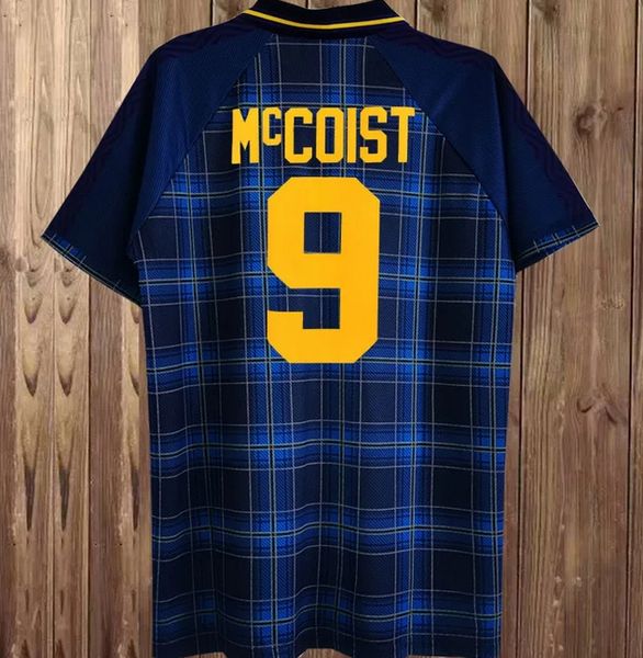 ScotLandS Soccer jerseys 1986 1988 1991 1996 1998 classic Vintage 1991 1993 futbol shirts McCOIST GALLACHER LAMBERT kits men Maillots de foo