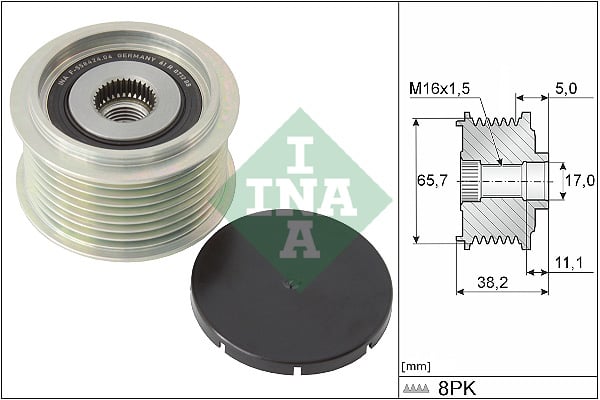 Alternator Freewheel Clutch INA 535 0274 10
