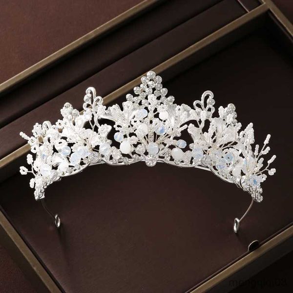 Wedding Hair Jewelry Hand Beaded Noble Shine Her Women&#039;s for Girls Gift Bridal Headdress True Beauty R230612