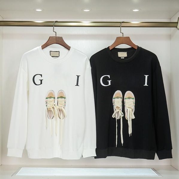 Designer Hoodies Men Loose Hoody Pullover Sweatshirts Loose Long Sleeve Jumper Mens Women Tops Clothing with Shoelaces M-3XL