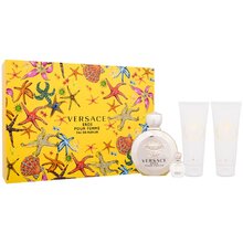 Versace Eros women gift set EDP 100 ml, shower gel 100 ml, body lotion 100 ml and miniature EDP 5 ml