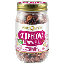 Purity vision Ekologiskt badsalt Pink - 400 ml