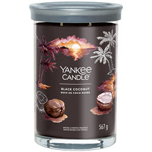 Yankee Candle Black Coconut glass lys Signature (svart kokos) - 567,0 g