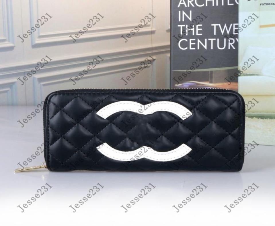 Designer wallets Classic Fashion men Women Lady Long Zipper Wallet Multicolor Coin Purse Card Holder Pocket9020168