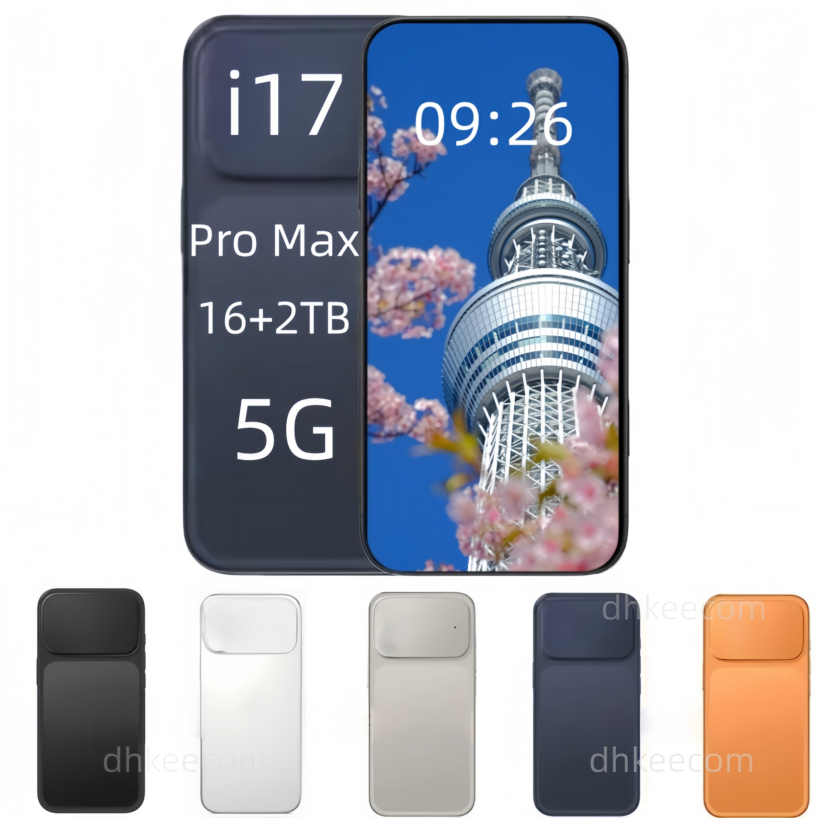 i17 i16 Pro Max Cell Phones 6.7 Inch Smartphone 4G LTE 5G Mobile Phone Show 512GB 1TB Camera 48MP 108MP Face ID Android Smartphones