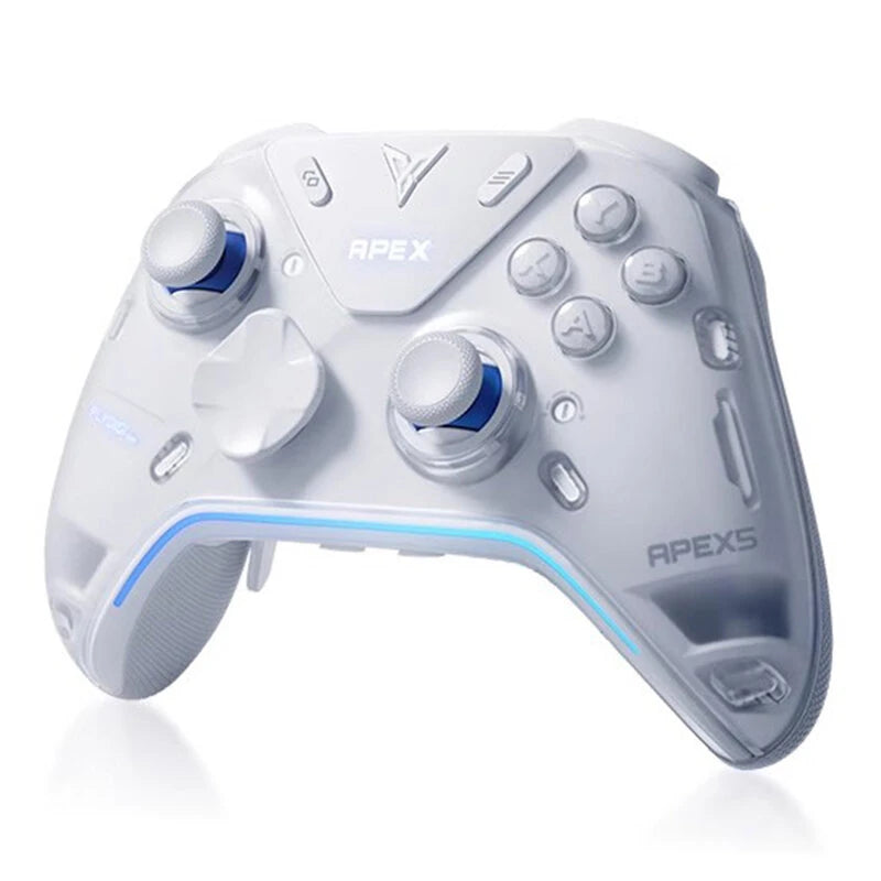 Flydigi APEX 5 Elite Controller Force Feedback RGB Lighting Wireless bluetooth Gaming Gamepad for PC-Switch-Mobile-TV AP