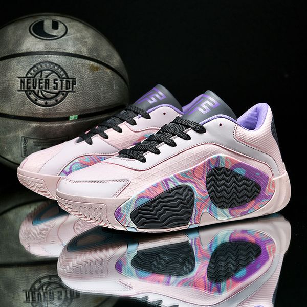 New basketball men&#039;s sports shoes , outdoor sports shoes, cement floor running shoes for teenagers and middle school students