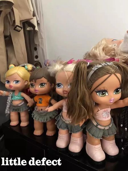 Dolls original monsters high school clothes pants skirt without Head 1pc DIY Nude Doll Draculaura girl House Children Gifts 240416 S2412261