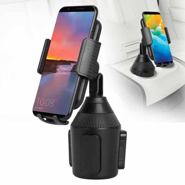 360 Adjustable Car Cup Stand General Motors Battery Phone Stand GPS Stand Internal Accessories Beverage Stand Suitable for iPhone and Androi