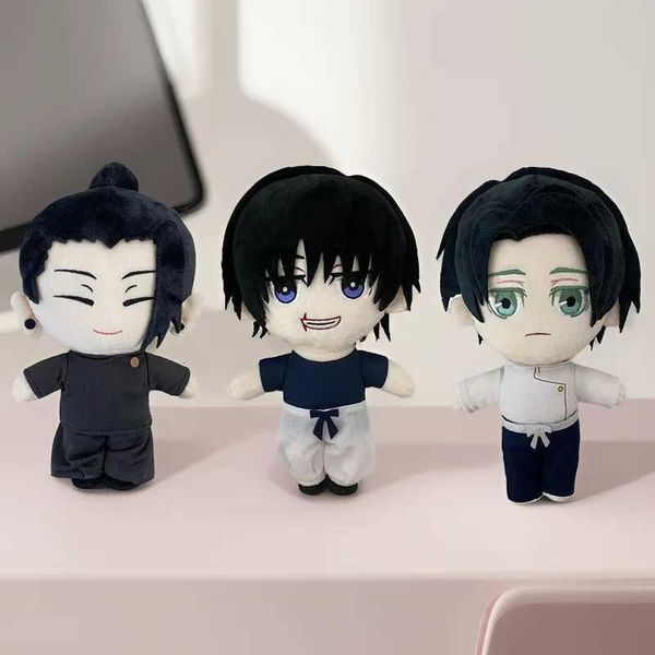 Plush Dolls 26cm New Hot Jujutsu Kaisen Mahito Plush Nanami Kento Inumaki Toge Fushiguro Toji Anime Character Filling Kawaii Doll Birthday G