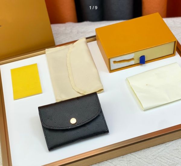 Designer Wallets Women Genuine Leather Starlight with box Fashion ladies single zipper Classic purses wallets card holders TOP Mirror Qualit