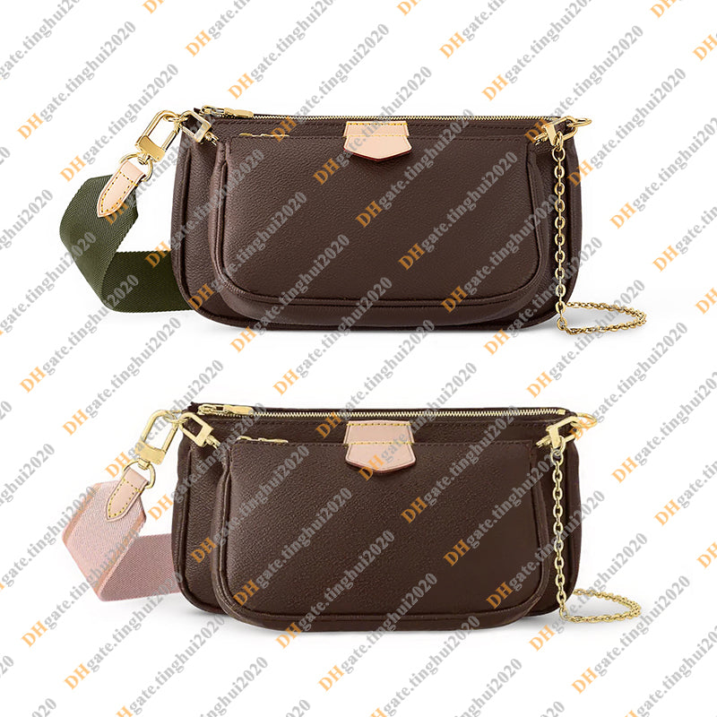 Ladies Fashion Casual Designe Luxury Multifunctional Five-In-One Crossbody Shoulder Bag Tote Handbag Messenger Bag TOP Mirror Quality M44813 M44840