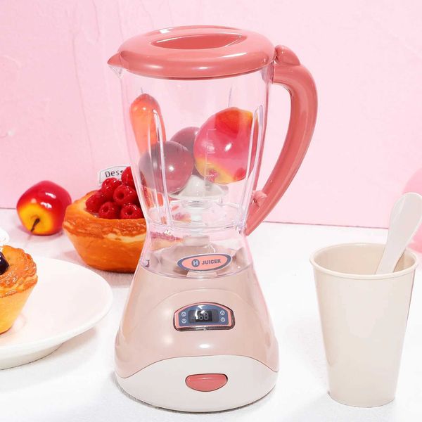 Electric juice machine childrens toys blender room games kitchen accessories mini juice table plastic for children X2411071