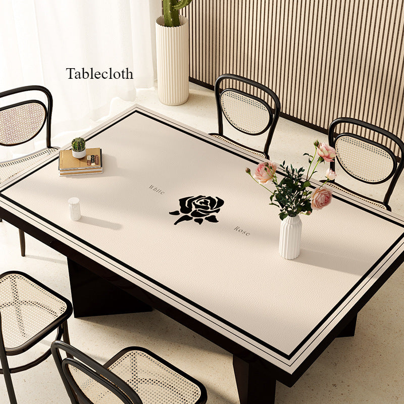 2026 Bedroom Dinning Mat Waterproof Oil-proof Leather Coffee Table Cushion Tablecloth