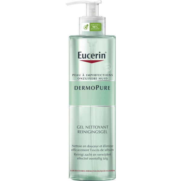 DermoPure Gel nettoyant - Eucerin Cleanser - Make-up remover 400 ml