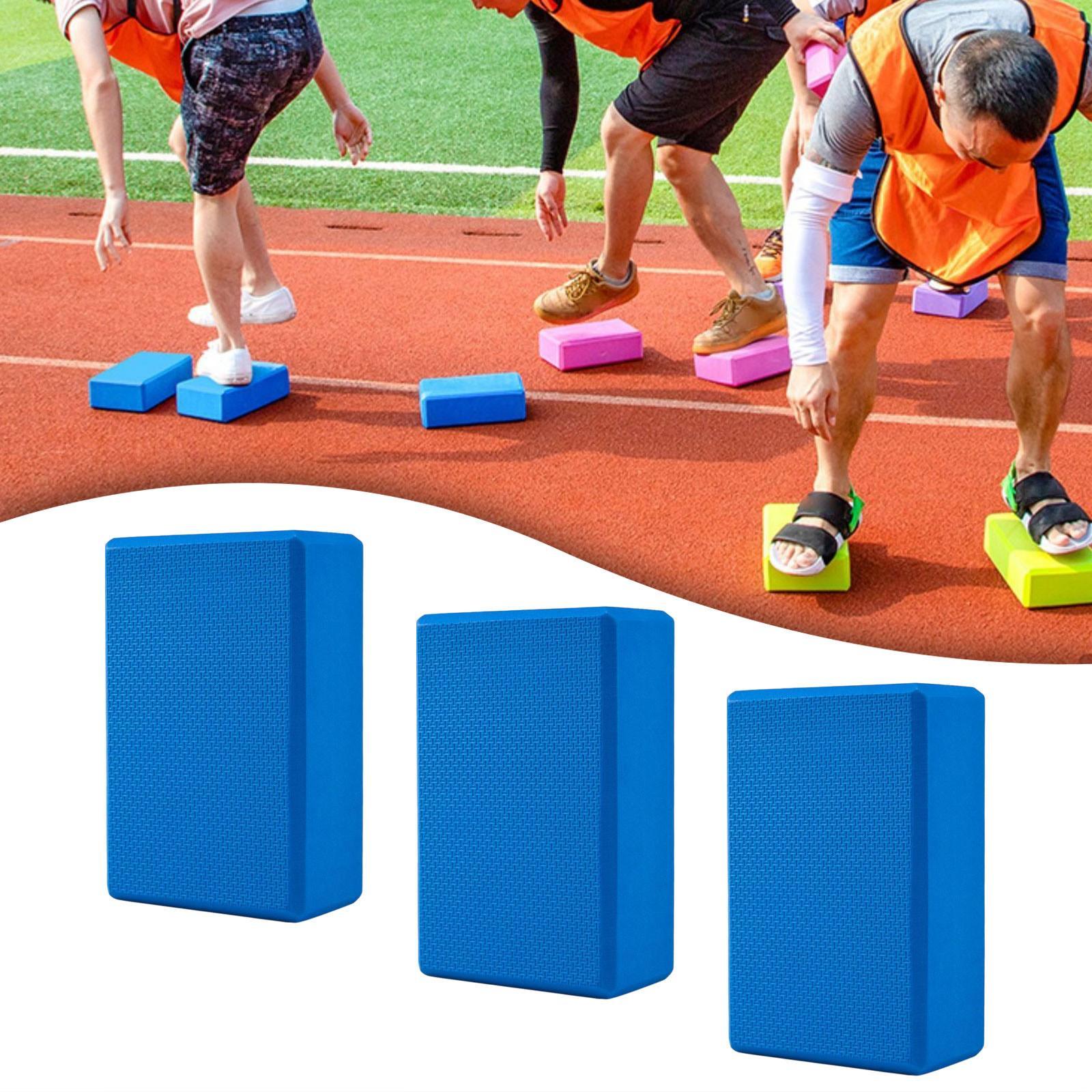 3Pcs Stepping Stone Exercise Coordination Stability Motor Skills Yoga Blocks