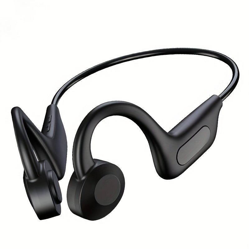 TEMU Open Ear Headphones Air Conduction Wireless Headphones, 2025new Bt 5.3 Wireless Earbuds With Mic, Playtime Earphones, Clear Communication,