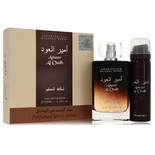 Lattafa Perfumes Ameer Al Oudh set EDP 100 ml y desodorante spray 50 ml