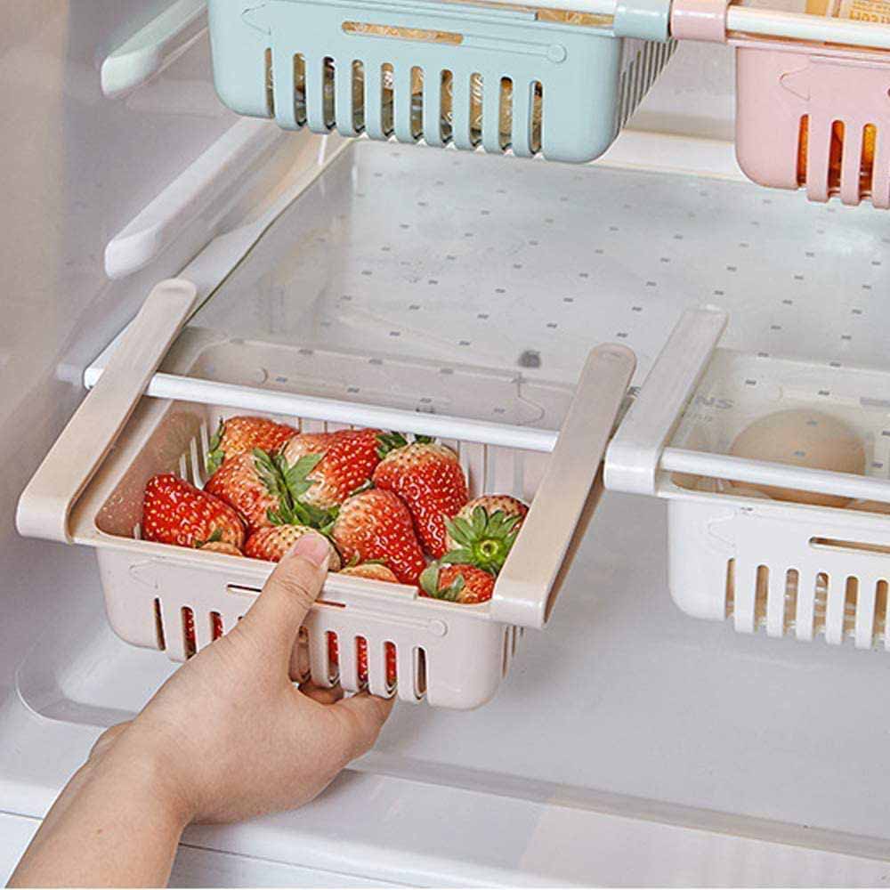Refrigerator Storage Drawer - Cream