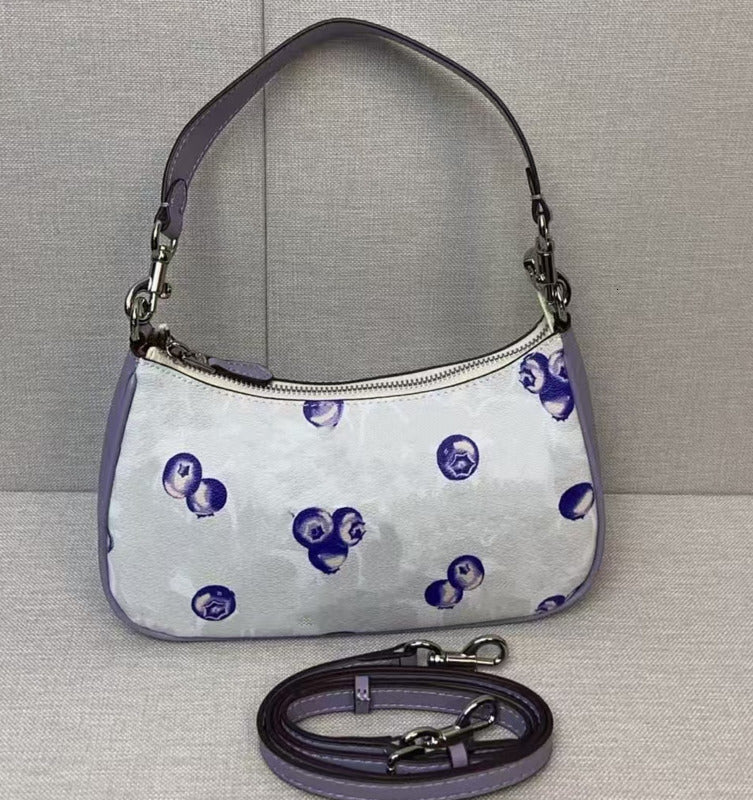 Blueberry bag Teri shoulder Bag Swinger Women Axillary designer handBag fashion Purse Genuine leather Bags Top Quality Flap Tote Distress wallets dh
