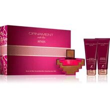 Afnan Ornament Purple Allure Gift set EDP 100 ml, shower gel 100 ml and body lotion 100 ml - 100 ml