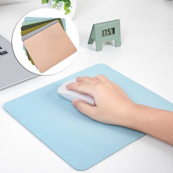 Leather Gaming M Mat Universal Anti-slip Mouse Pad New Solid Color Desk Cushion Fashion Cfortable For Laptop PCT250121