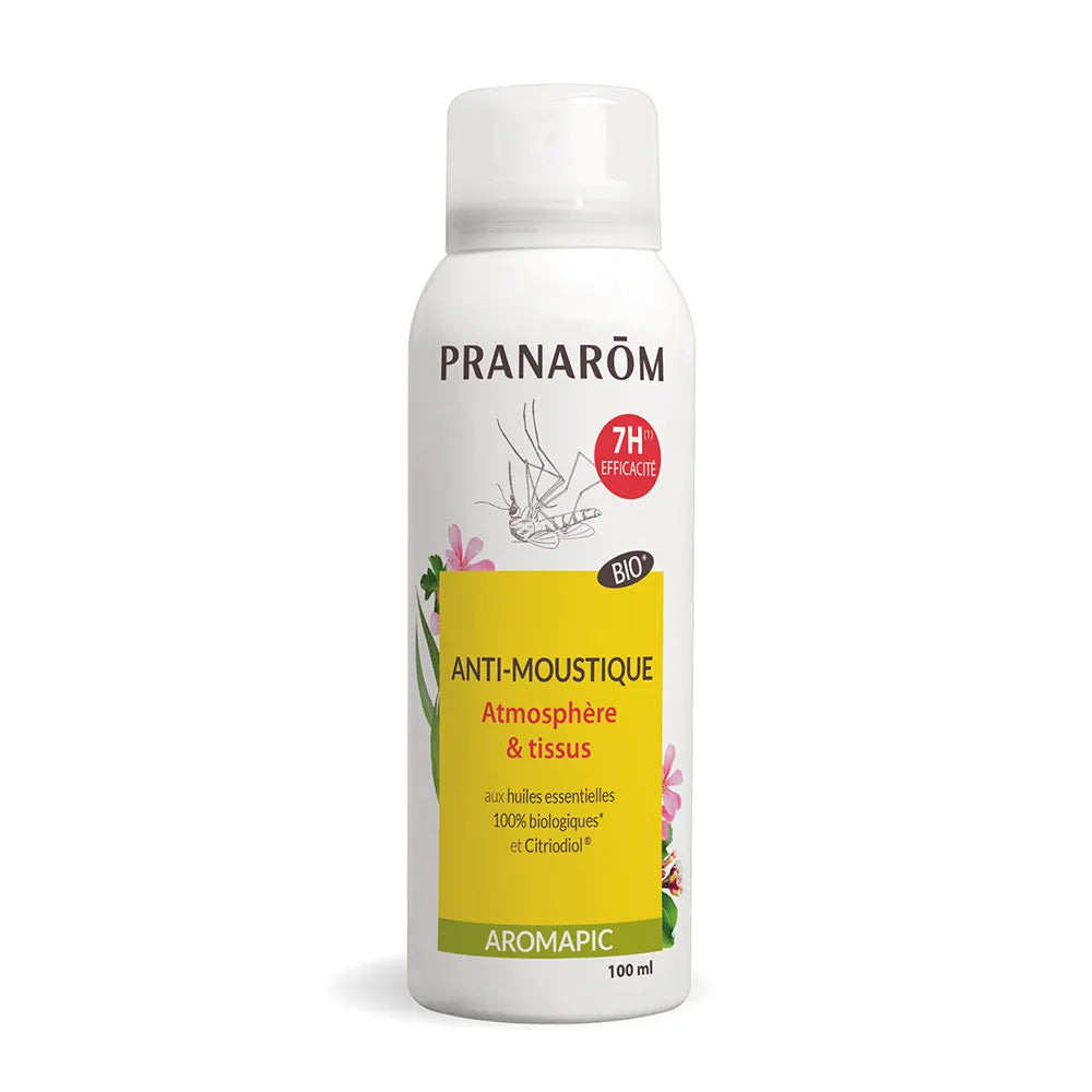 Pranarôm Aromapic Spray Anti Moustique Bio Ambiance Et Tissus Pendant 1 An 150 ml