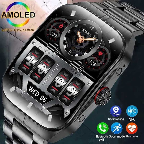 Smart Watches 2025 New Oppo Watch 4 Pro Sports Smart Watch Mens G Track Health Monitoring Waterproof Bluetooth Call NFC Smart Bracelet CL241