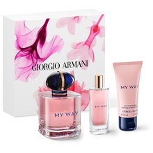 Armani My Way gift set EDP 90 ml, miniature EDP 15 ml and body lotion 50 ml