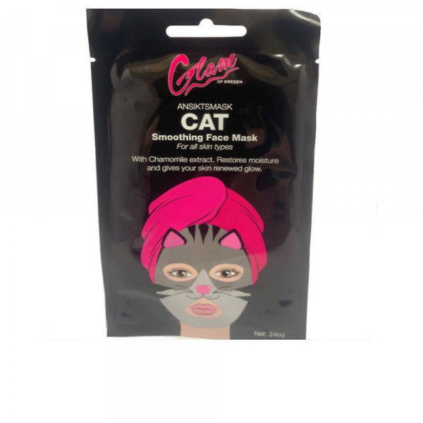 Cat Smoothing Face Mask - Glam Of Sweden Maske 24 ml