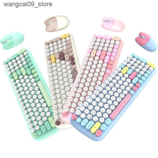 Keyboards Mofii Wireless Keyboard And Mouse For PC 2.4Ghz Multi Device Keyboard Mouse Comb For Notebook Laptop Computer Keyboard Set J241218