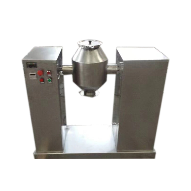 Excipients Granules Double Cone Drum Mixer Blender Mixture Machine