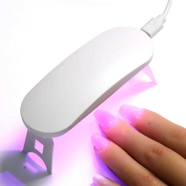Nail Dryers LULAA Mini Portable Nail Lamp Usb Uv Led Lamp Gel Polish Drying Lamp Professional Nail Art Accessories And Tools Equipment G2405