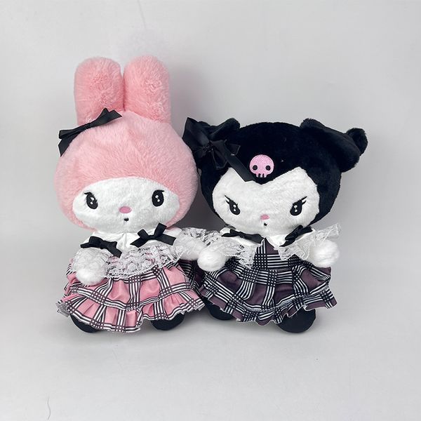 Manufacturers wholesale 2 styles of 22cm Dark Kulomi plush Toys Cartoon Animation Film and Television peripheral dolls for children&#039;s g