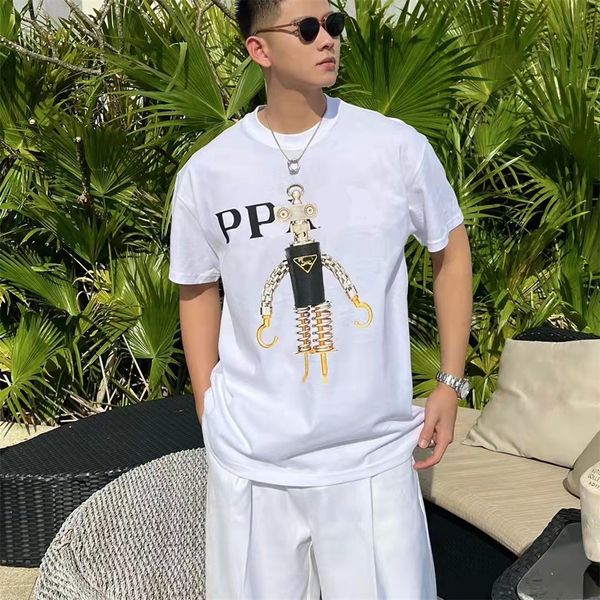 Men&#039;s T-Shirts Designers t shirts for man Clothes Fashion Cotton Couples Tee Casual Summer Men Women Clothing PD Brand Classic Letter S